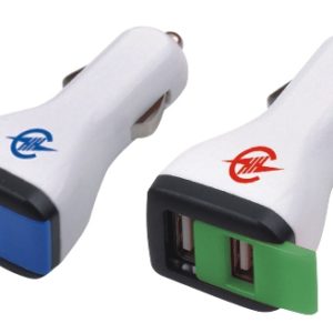 Double USB Car Charger (ref. CAH019)