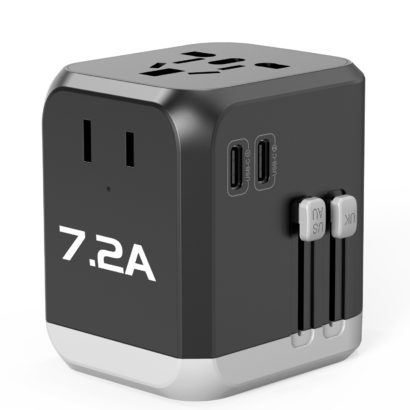 7.2A quick charger universal travel adaptor (ref. CHA010)
