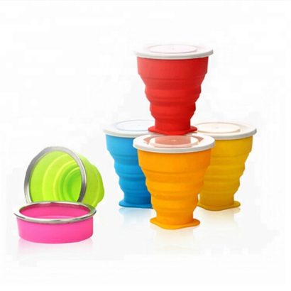 BPA free collapsible travel cup 10oz (Ref. TMT015)
