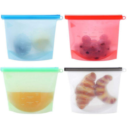 Reusable Silicone storage bag  (Ref. FDA043)