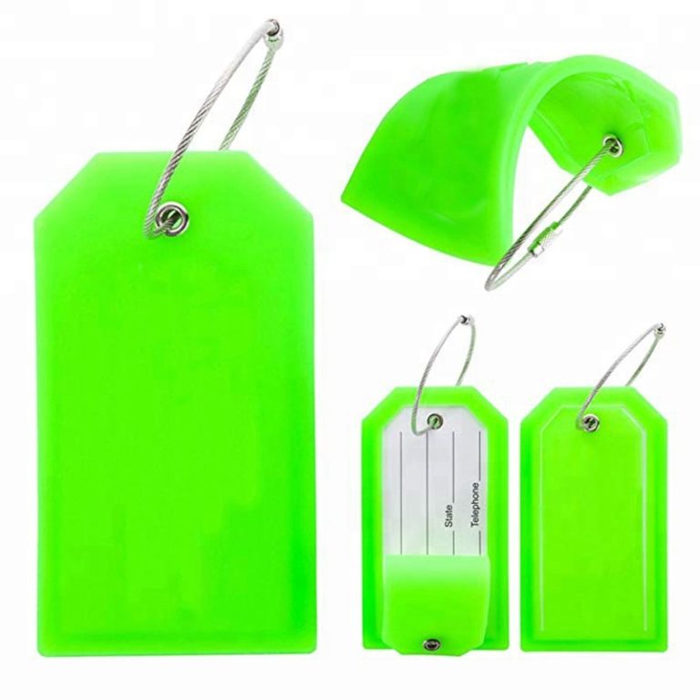Custom Silicone Travel Luggage Tag (ref. TAK001) Promotional Products