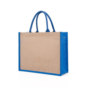 Jute Bags with Blue