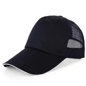 mesh cap logo print