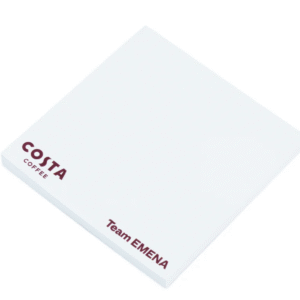 memo pads print logo